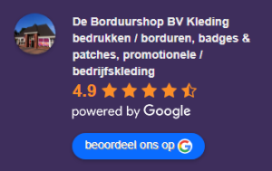 google reviews de borduurshop was een bijna een 5 uit 5